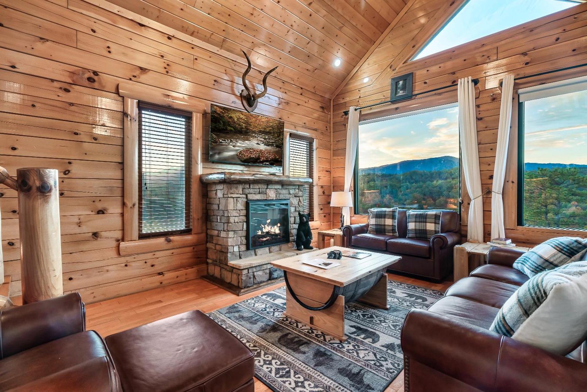 Epic Mountain Views, Hot Tub, Game Room, Sleeps 10 Севьервилл Экстерьер фото