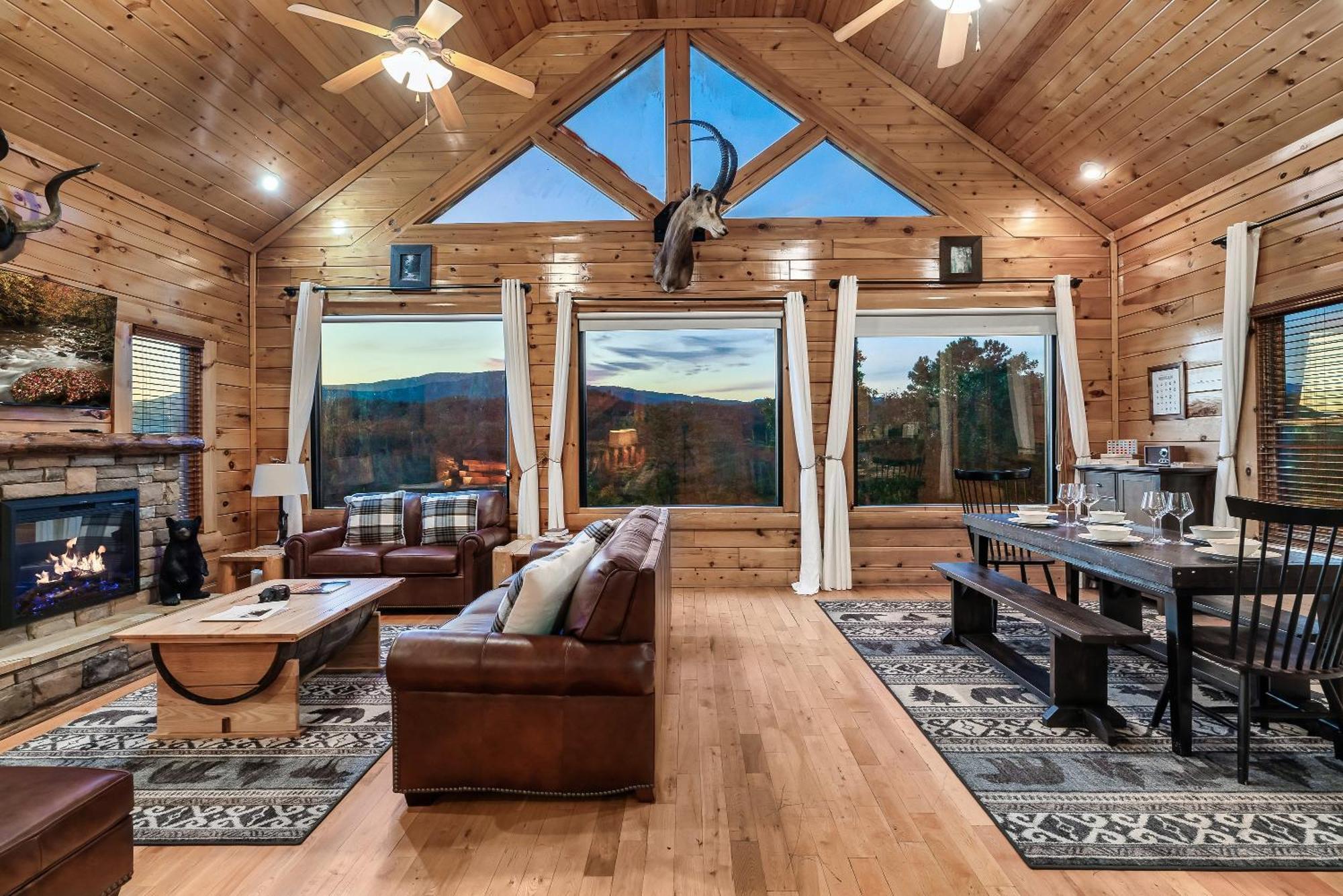 Epic Mountain Views, Hot Tub, Game Room, Sleeps 10 Севьервилл Экстерьер фото
